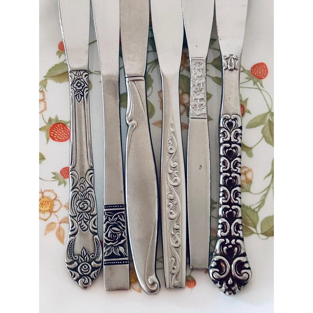 Vintage Mismatched Flatware Sets—Service for 6 (30 pieces)